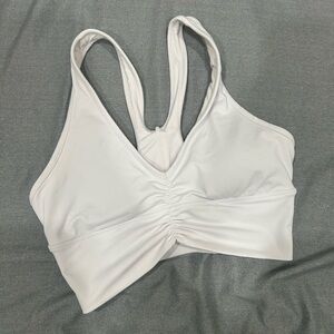 ALO Yoga White Sports Bra
